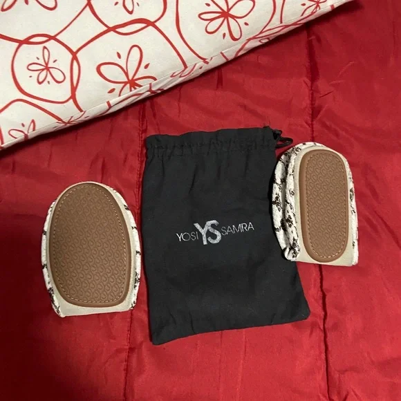 YOSI SAMRA FAUX SNAKE PRINTNEW WITH OUT BOX SIZE 8 - Picture 3 of 6